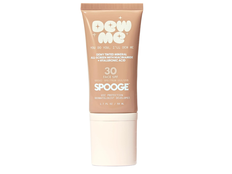 Spooge Dew Me Mineral Sunscreen, SPF 30, 1.7 fl oz/50 mL