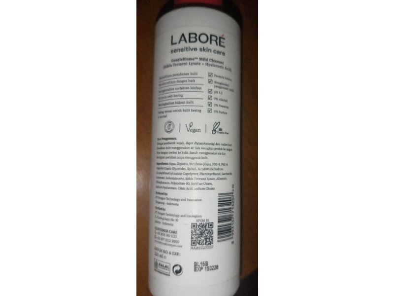 Labore Mild Cleanser, 100 mL