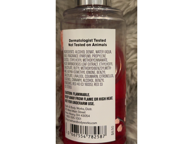 Bath & Body Works Fine Fragrance Mist, Japanese Cherry Blossom, 2.5 fl oz/75 mL
