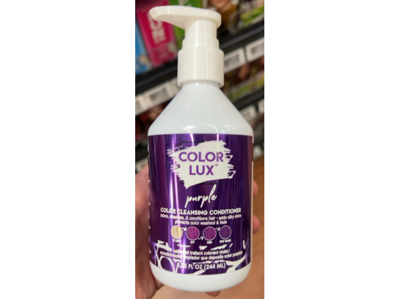 Color Lux Color Cleansing Conditioner, Purple, 8.25 fl oz/244 mL