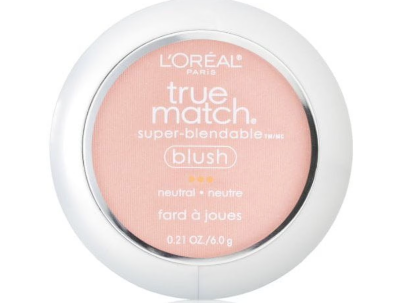 L'Oreal Paris True Match Super-Blendable Blush, N1-2 Precious Peach, 0.21 oz/6 g