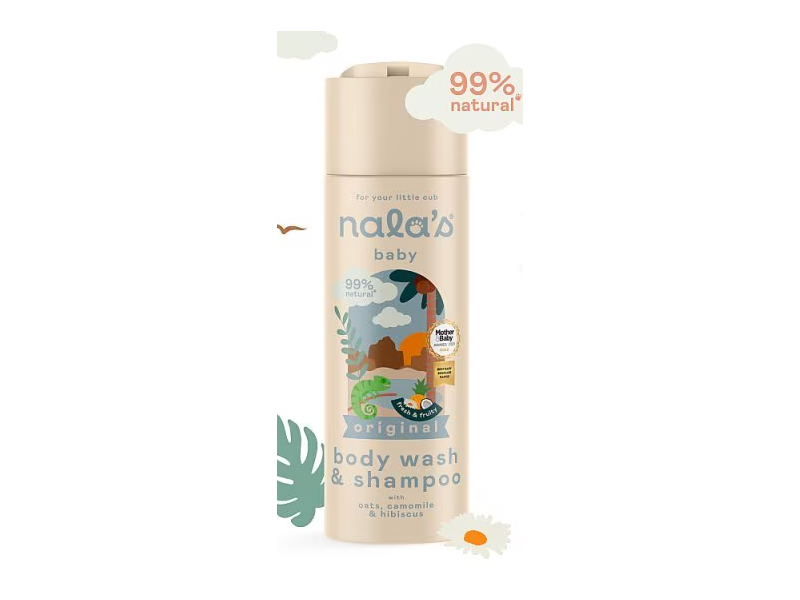 Nala's Baby Body Wash & Shampoo, Original, 7.03 fl oz/200 mL