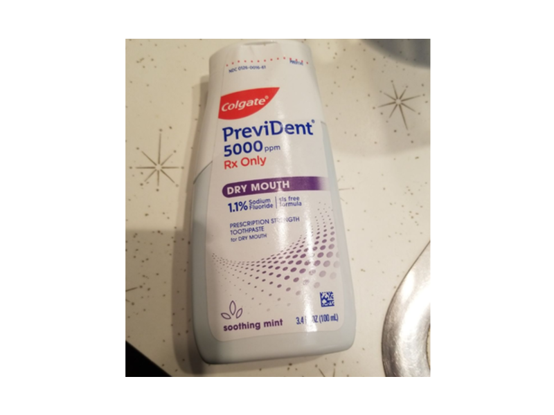 PreviDent 5000 Dry Mouth (1.1% sodium fluoride), Soothing Mint, 3.4 fl oz/100 mL, (RX)