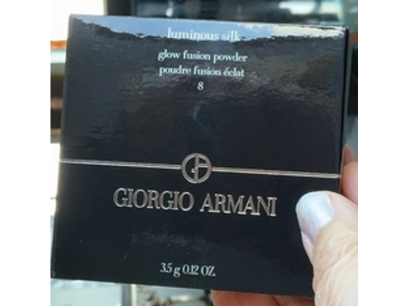 Giorgio Armani Luminous Silk Glow Fusion Powder, 8, 0.12 oz/3.5 g