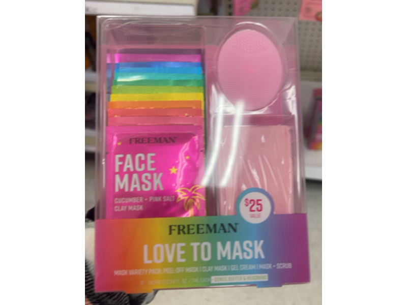 Free Man Love To Mask Kit, 0.24 fl oz/7 mL