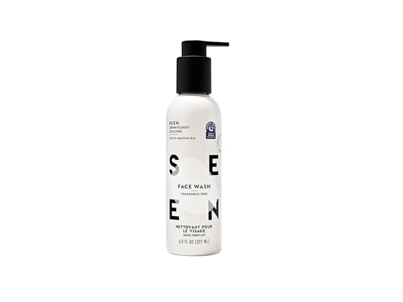 SEEN Face Wash, Fragrance Free, 6.8 fl. oz.