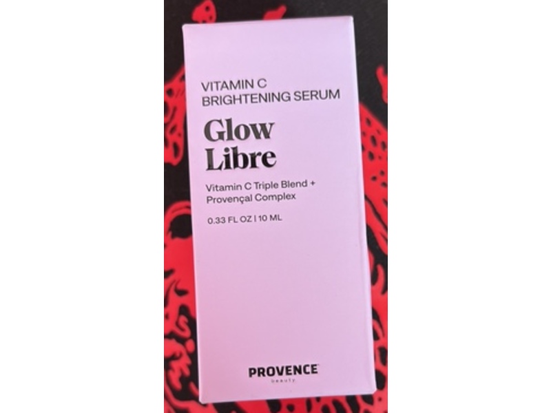 Provence Beauty Glow Libre Brightening Serum, Vitamin C, 0.33 fl oz/10 mL