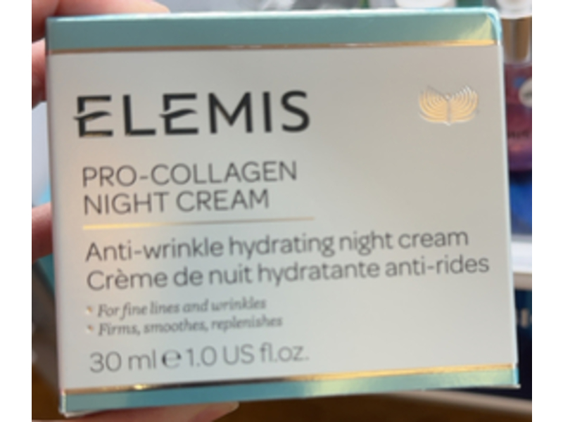 Elemis Pro - Collagen Anti-Wrinkle Hydrating Night Cream, 1.0 fl oz/30 mL