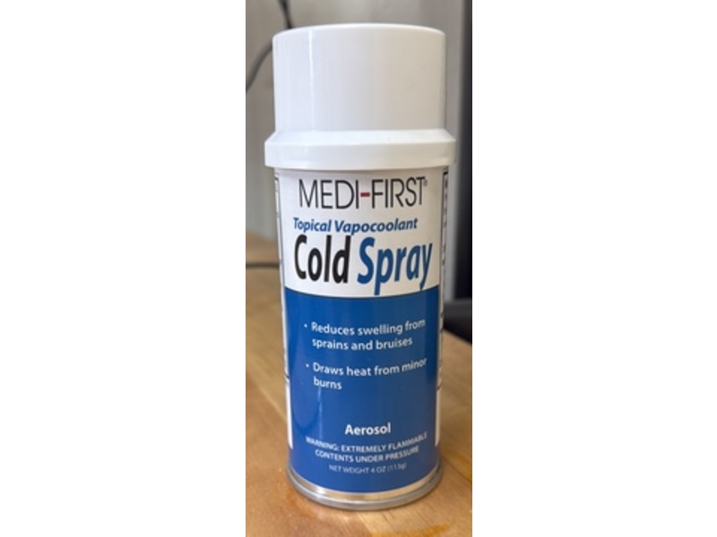 Medique Medi-First Topical Vapocoolant Cold Spray, 4 oz/113 g