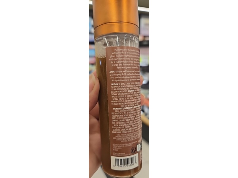 Isle of Paradise Bronzer Sunny Serum Instant Face Bronzer, Golden Hour, 3.38 oz/100 mL
