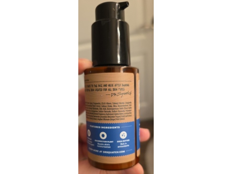 Dr Squatch Soothing Post Shave, Fresh Falls, 2.5 fl oz/74 mL