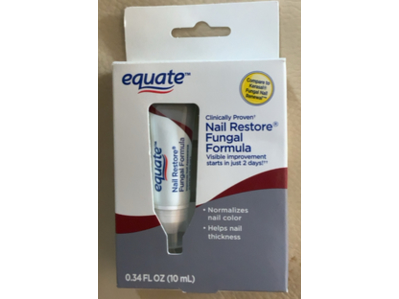 Equate Nail Restore Fungal Formula, 0.34 fl oz/10mL