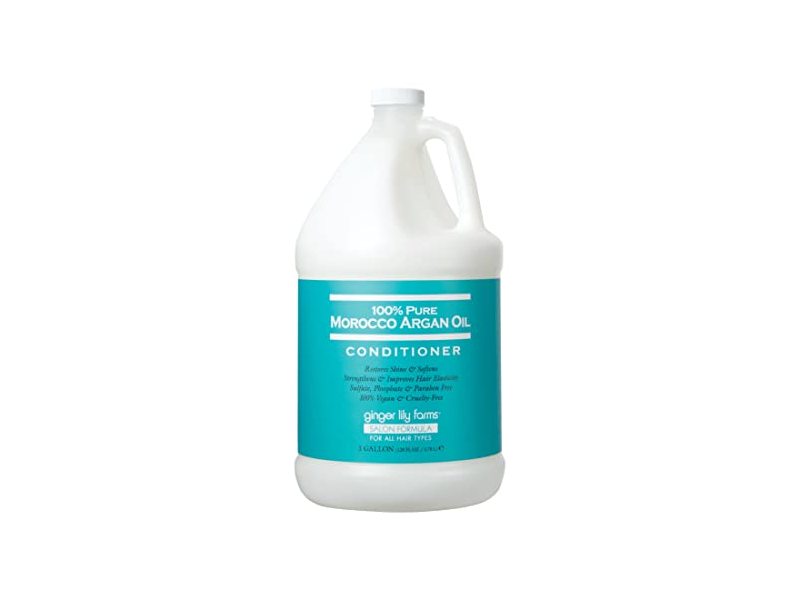 Ginger Lily Farms Conditioner, Morocco Argan Oil, 128 fl oz/3.78 L