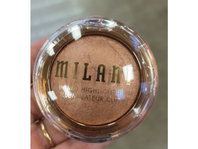 Milani Baked Highlighter, Rosa Italiana, 0.12 oz/3.5 g