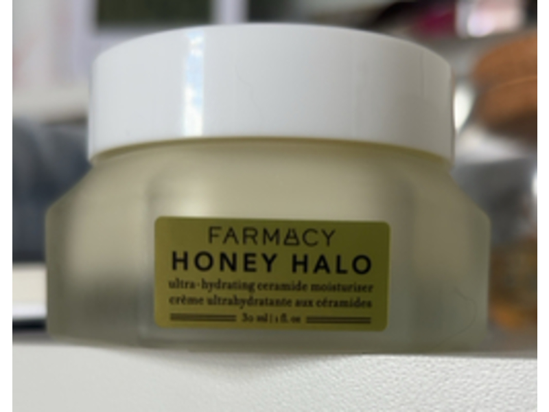 Farmacy Ultra-Hydrating Ceramide Moisturiser, Honey Halo, 1 fl oz/30 mL