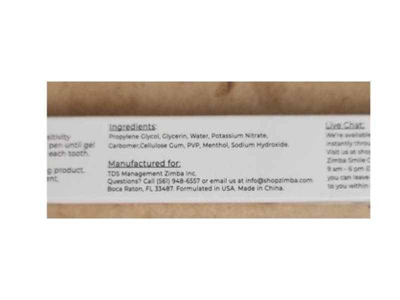 Zimba Cool Blue Desensitizing Serum, 2 mL