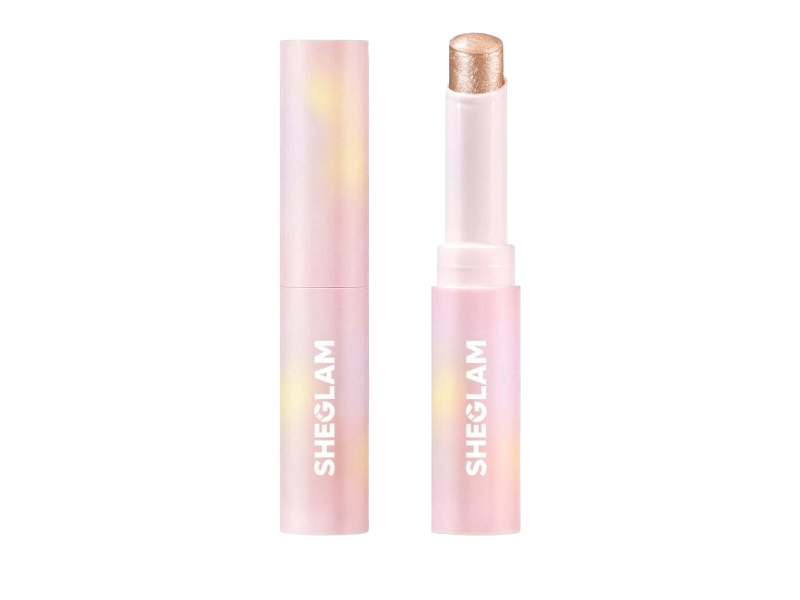 SheGlam Crystal Jelly Glaze Eyeshadow Stick, Champagne Gleam, 0.1 oz/3g