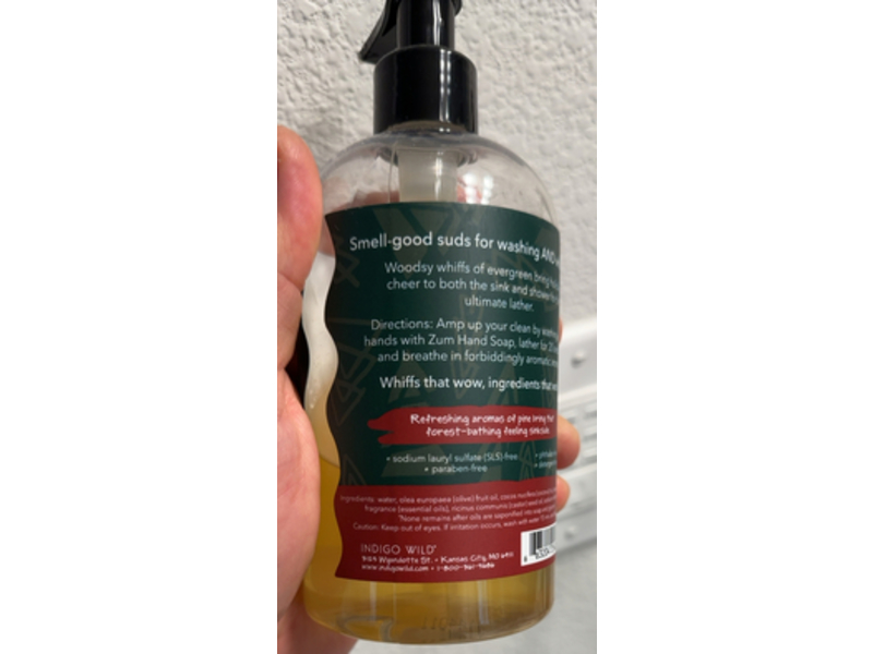 Zum Hand Soap, Winter Pine, 12 fl oz/354 mL