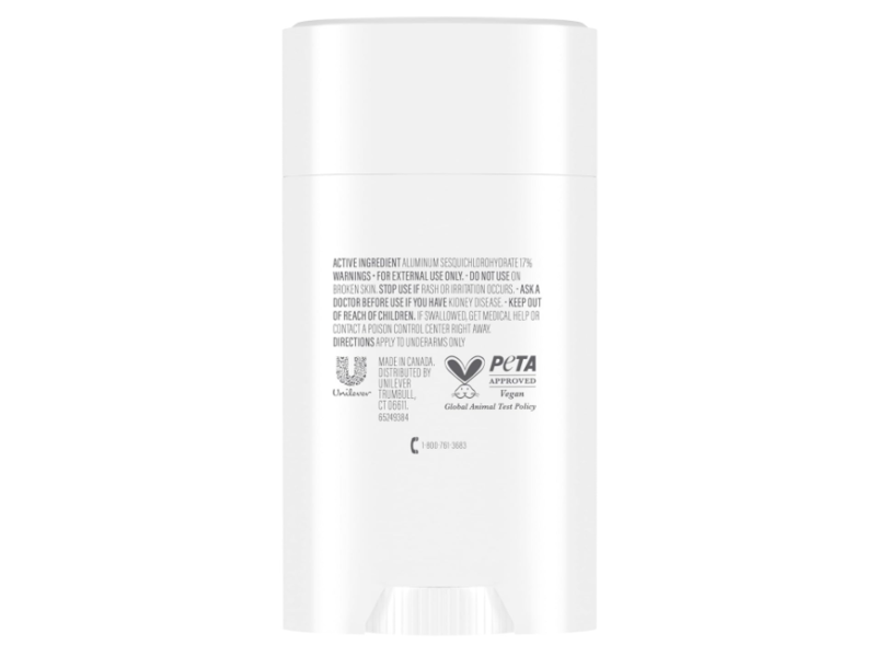 Dove Clinical + Care Original Clean 96H Protection + Nourishing Serum Antiperspirant Deodorant, Original Clean. 2.6 oz/74 g