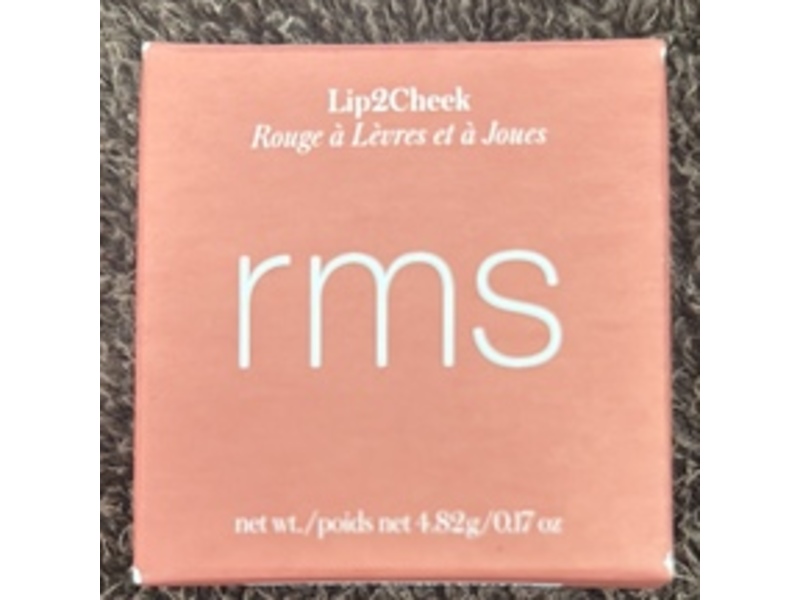 RMS Beauty Lip2Cheek Cream Blush & Lip Tint, Crystal Slipper, 0.17 oz/4.82 g