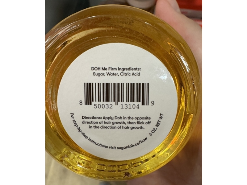 Sugardoh The Original Sugaring Paste, Firm, 6 oz, Pack Of 8