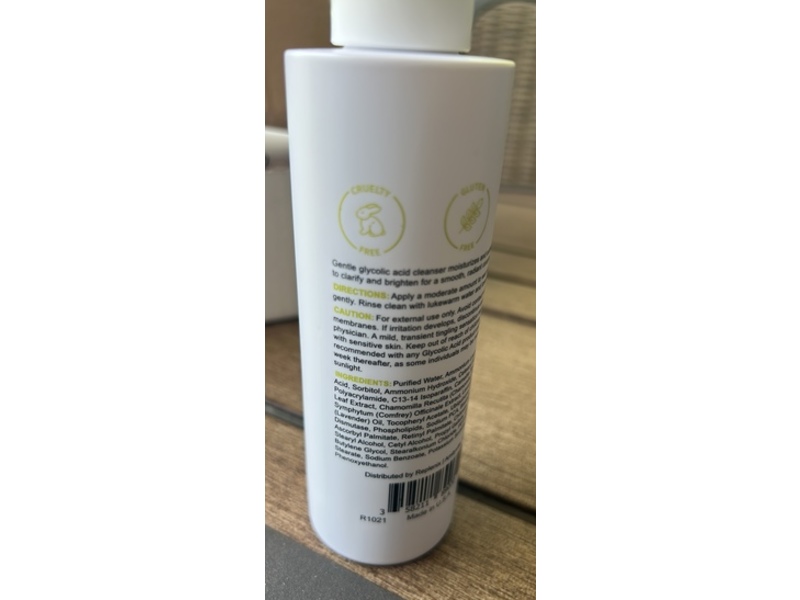 Replenix Discoloration Glycolic Acid Resurfacing Cleanser, 6.7 fl oz/200 mL