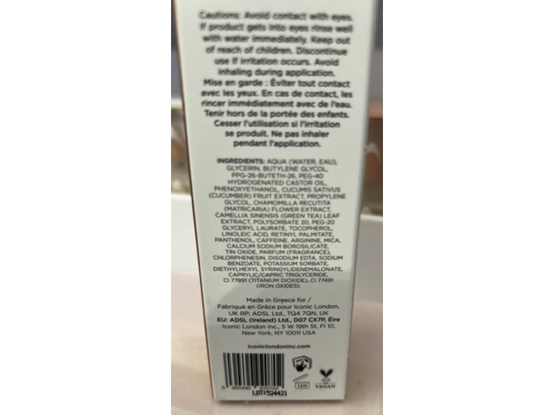 Iconic London Prep-Set-Glow Mist, Glow, 4.2 fl oz/120 mL