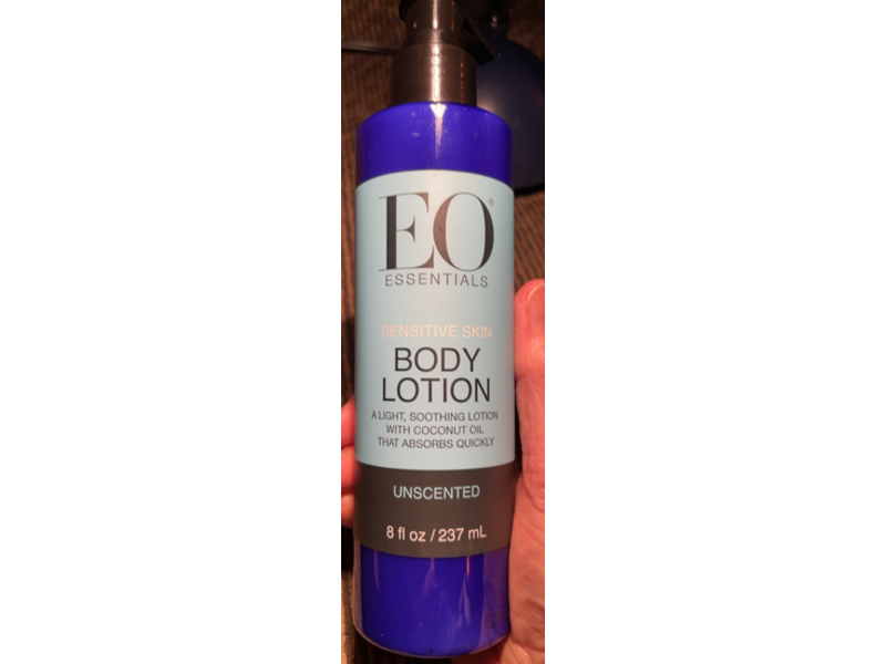 EO Essentials Sensitive Skin Body Lotion, Coconut Oil, 8 fl oz/237 mL