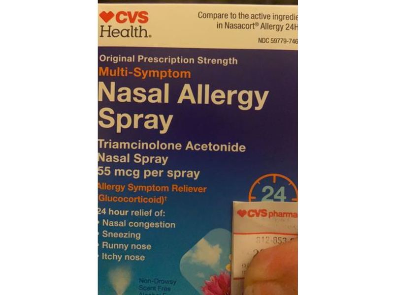 CVS Health Original Multi-Symptom Nasal Allergy Spray, 0.37 fl oz/10.8 mL