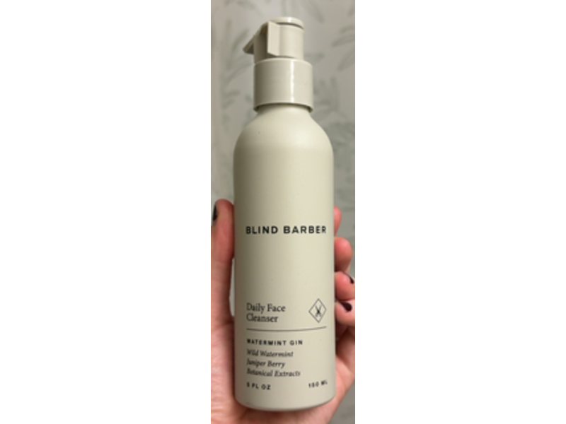 Blind Barber Daily Face Cleanser, Watermint Gin, 5 fl oz/150 mL