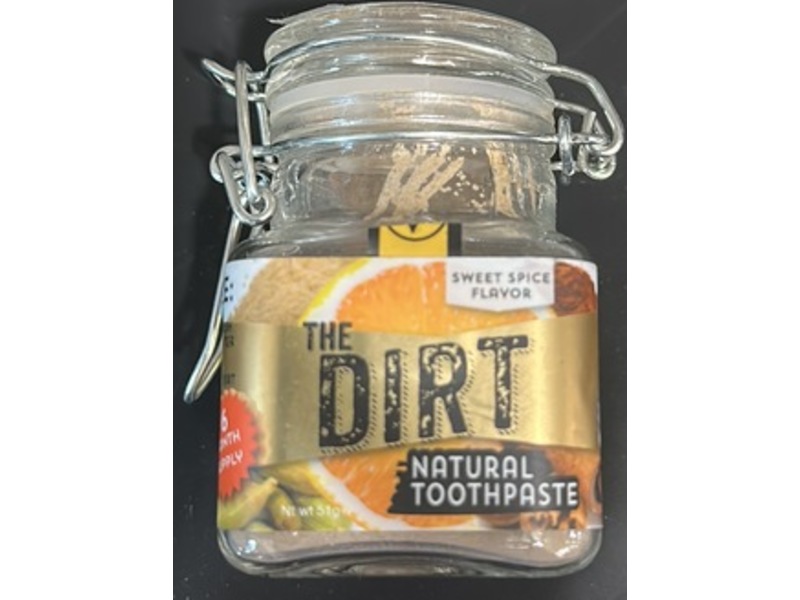 The Dirt Natural Toothpaste, Sweet Spice Flavor, 51 g
