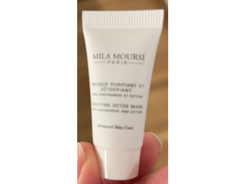 Mila Moursi Purifying Detox Mask, Niacinamide & Ectoin, 0.2 fl oz/5 mL