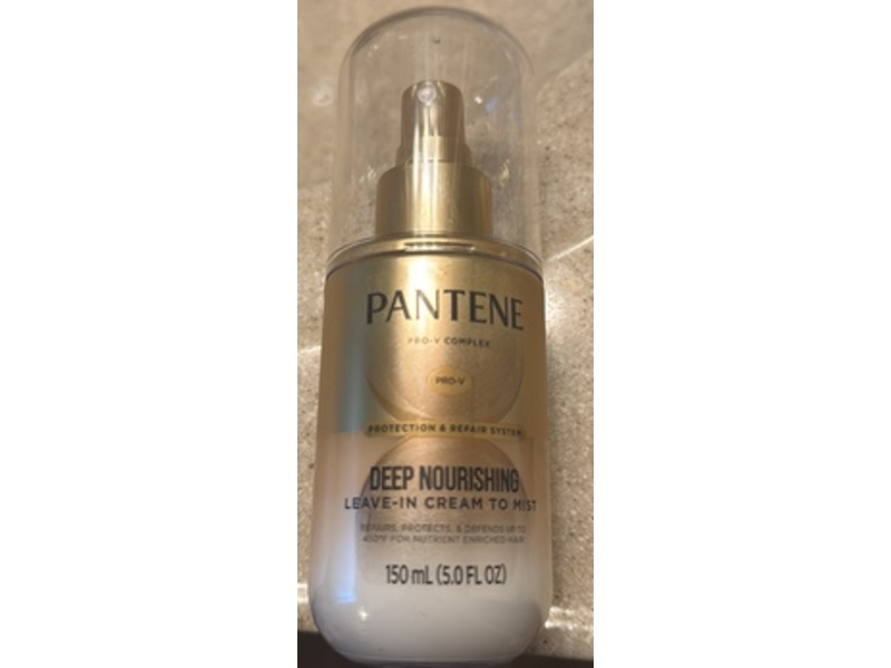 Pantene Deep Nourishing Leave-In Cream To Mist, 5 fl oz/150 mL