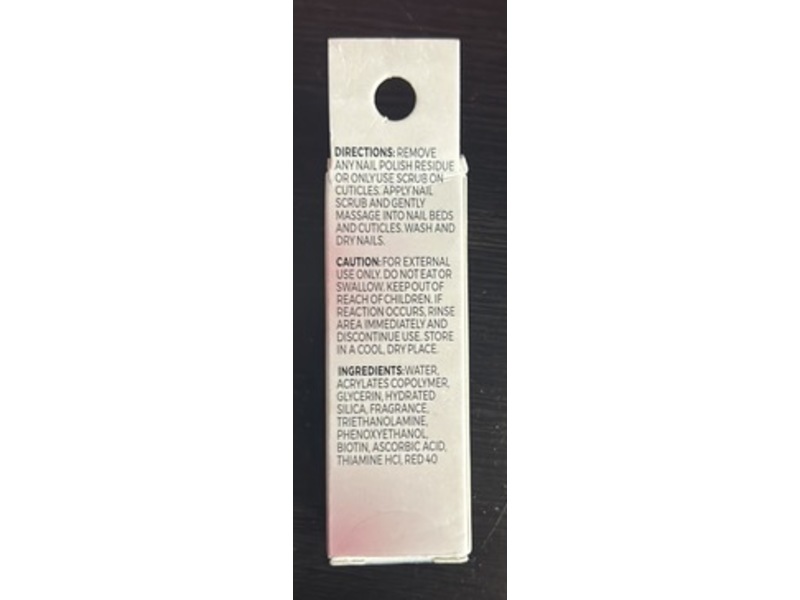 b.Pure Nail Scrub, 0.4 fl oz/12 mL