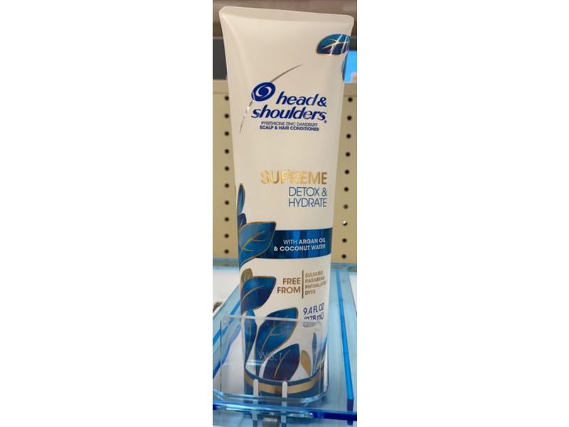 Head & Shoulders Supreme Detox & Hydrate Conditioner, 9.4 fl oz/278 mL