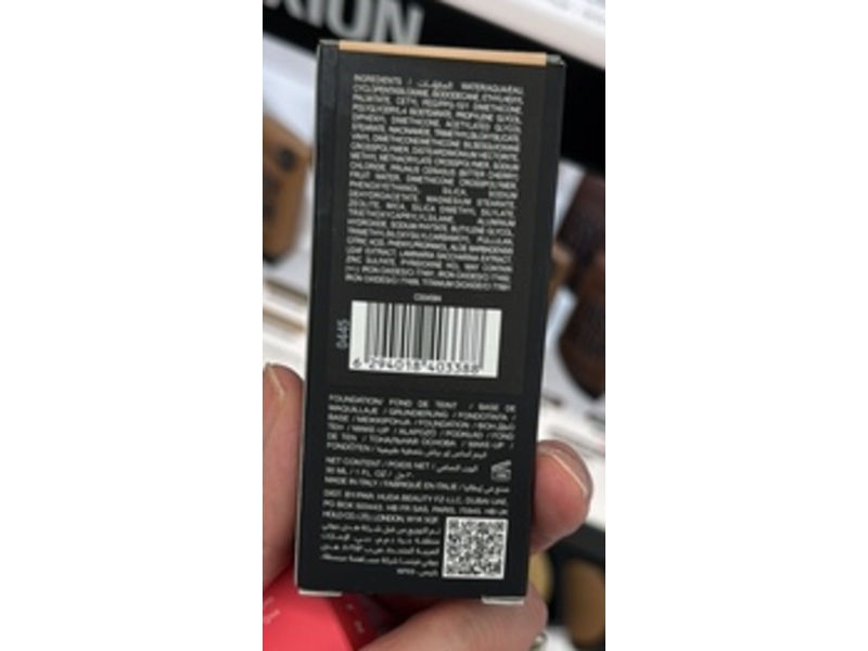 Huda Beauty Easy Blur Natural Airbrush Foundation, Macaroon 230N, 1 fl oz/30 mL