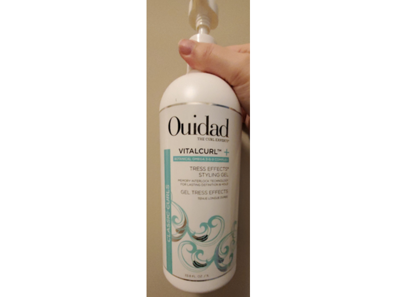 Quidad Vitalcurl+ Tress Effects Styling Gel, 33.8 Fl oz