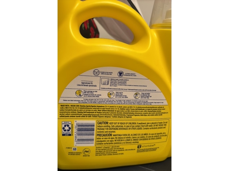 Tide Simply All In One, Refreshing Breeze, 107 fl oz/3.16 L, 85 Loads