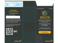 Breztri Aerosphere (budesonide, glycopyrrolate and formoterol fumarate) Inhalation Aerosol, 120 Inhalations, AstraZeneca (RX) - thumbnail 1