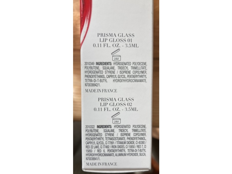 Giorgio Armani Prisma Glass Duo Set, 01 + 02, 0.11 fl oz/3.5 mL