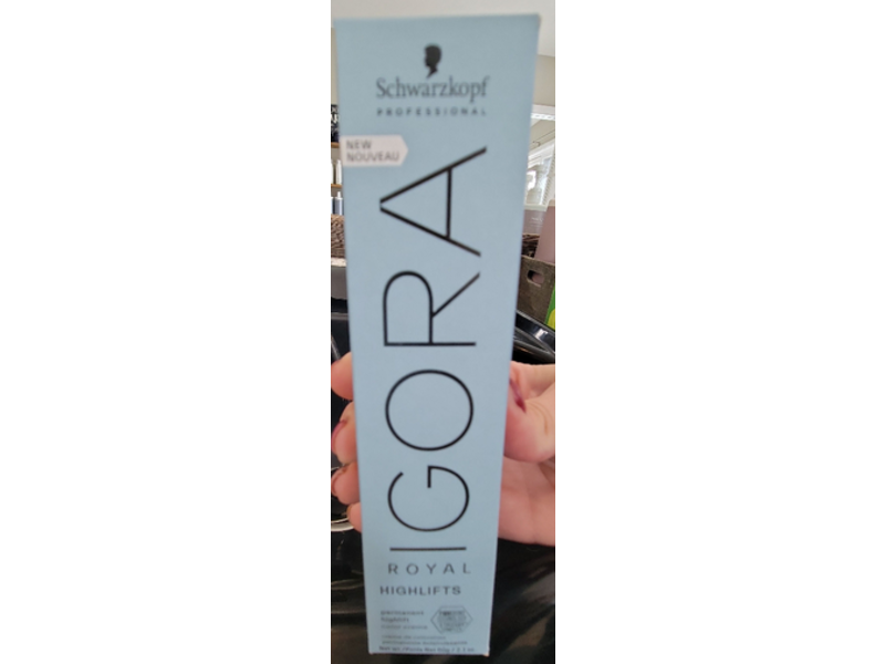 Schwarzkopf Royal Highlifts Permanent Hair Color, 10-1 Ultra Blonde, 2.02 oz/60 mL