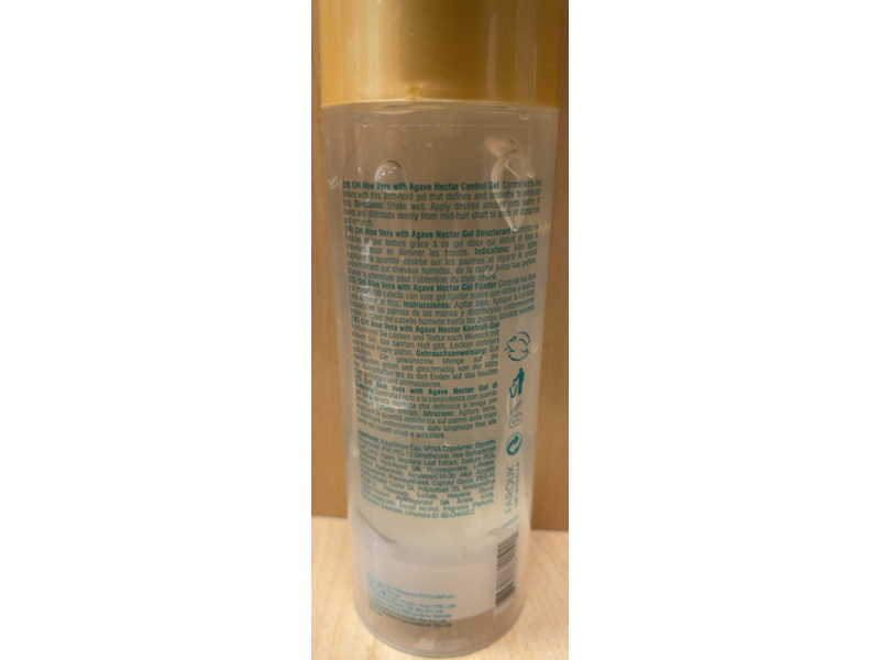 CHI Aloe Vera Curl Defined Control Gel, 5 fl oz/147 mL