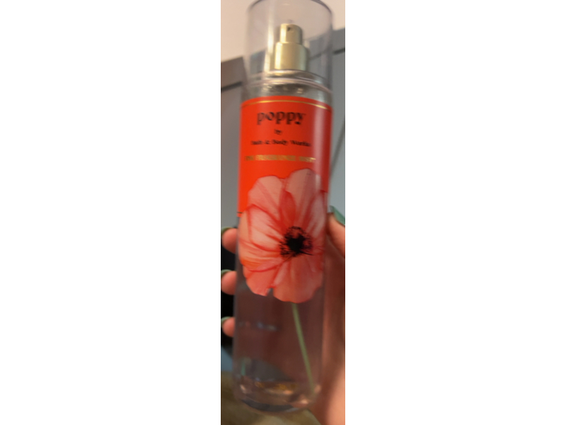 Bath & Body Works Fine Fragrance Mist, Poppy, 8 fl oz/236 mL