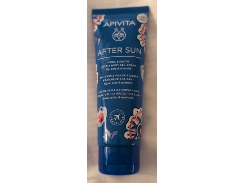 Apivita After Sun Cool & Sooth Face & Body Gel-Cream, 100 mL