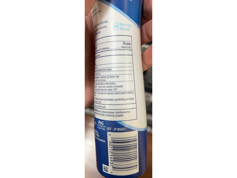 Secret Clinical Dry Spray Antiperspirant/Deodorant, Complete Clean, 3.8 oz/107 g