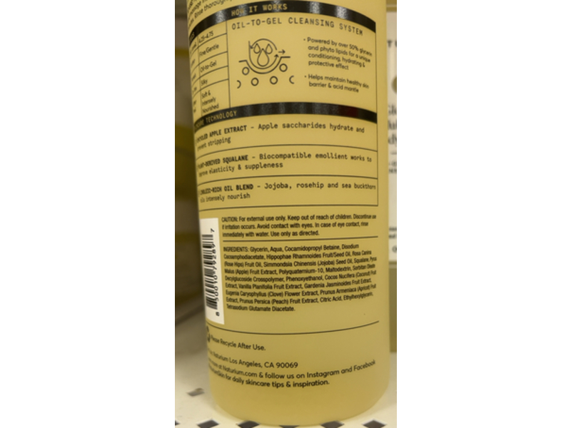 Naturium The Glow Getter Multi-Oil Body Wash, 16.9 fl oz/500mL