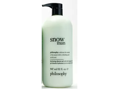 Philosophy Hydrating Shower Gel, Snow Man, 32 fl oz/947 mL