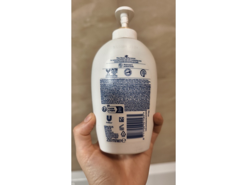 Dove Caring Hand Wash, Shea Butter with Warm Vanilla, 250 ml