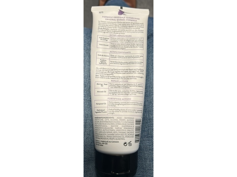 Alcove Restructuring Mask, 8.5 fl oz/250 mL