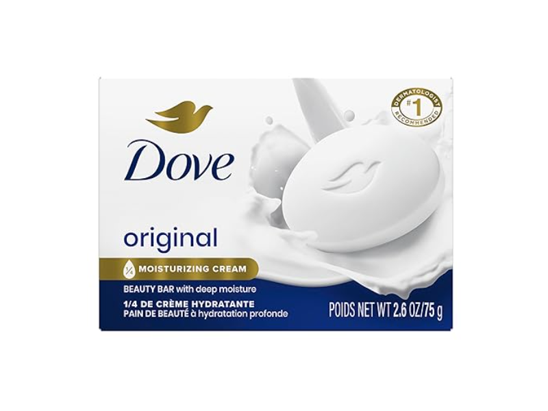 Dove Original Beauty Bar , 2.6 oz/75 g